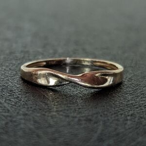 14K Solid Gold Infinity Ring